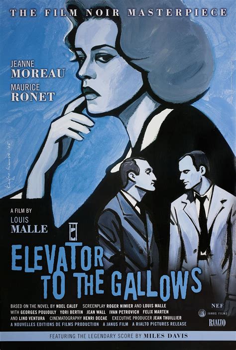 Elevator to the Gallows, A Tale of Love, Betrayal, and Existential Dread!